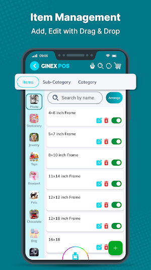 Ginex Gift Shop Billing Screenshot 1
