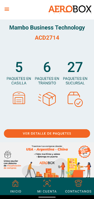 Aerobox Paraguay Screenshot 1