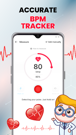 Pulse App - Heart Rate Monitor Screenshot 1