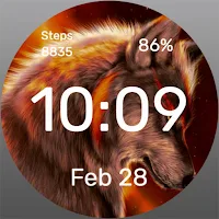 Fantasy Wolf - Watch Face