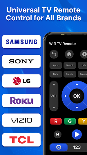Universal Smart TV Remote App Screenshot 0