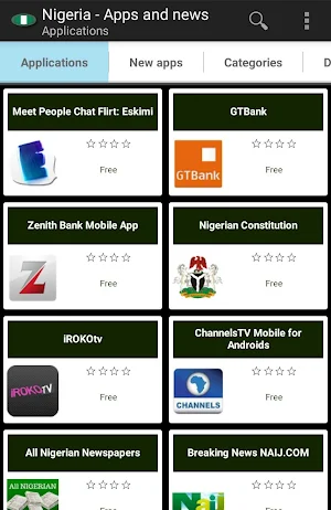 Nigerian apps Screenshot 0