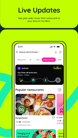 Sallem: Food Delivery Screenshot 2