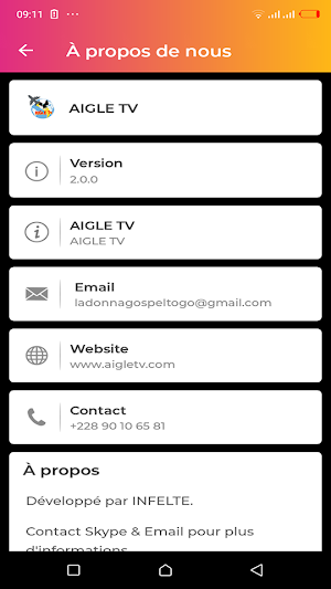 AIGLE TV Screenshot 2