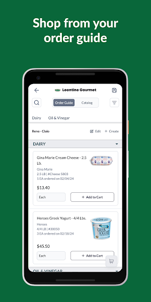 Leontine Gourmet Foods Screenshot 1