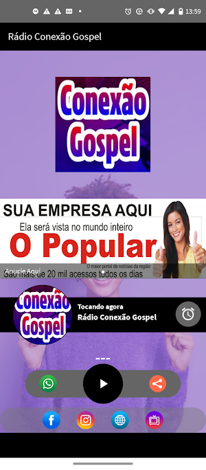 Rádio Conexão Gospel Screenshot 2