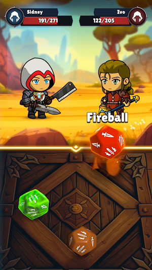 Dice of Might: Magic Arena RPG Screenshot 3