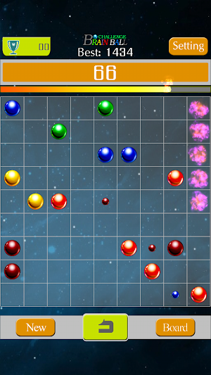 Brain Ball Challenge - Match Color Balls Screenshot 1