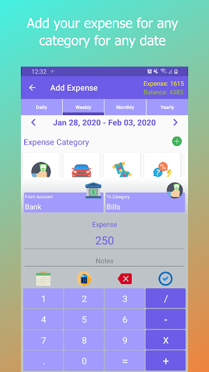 Expense Tracker: Budget Planner & Wallet Manager Screenshot 1