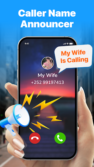 Call Announcer – Name & SMS Screenshot 0