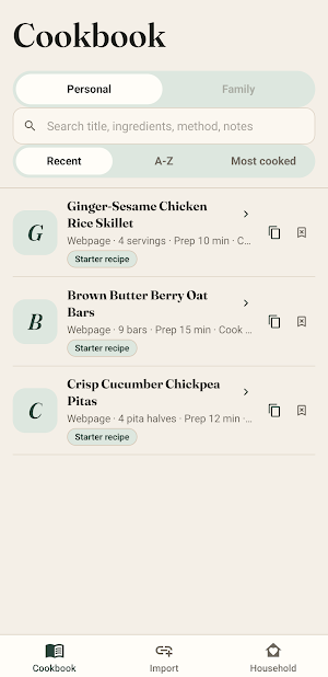 LinkDish: Recipe Saver Screenshot 0
