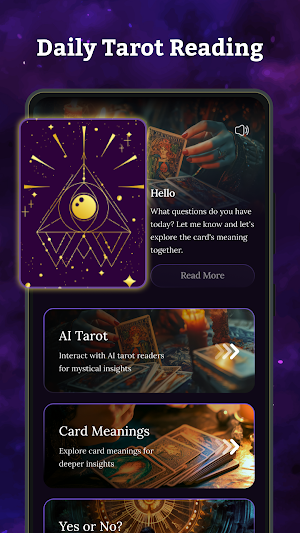 MazicTarot: Tarot Card Reading Screenshot 0