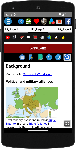 World War I - History Screenshot 3