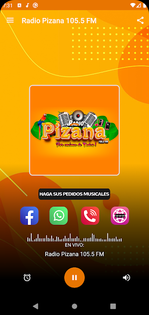 Radio Pizana 105.5 FM Screenshot 1