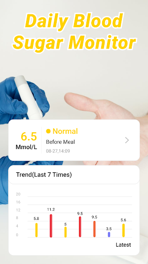 HealthPal: Blood pressure app Screenshot 2