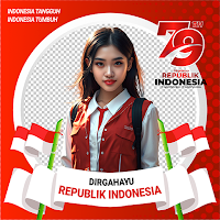Twibbon HUT RI 79 2024
