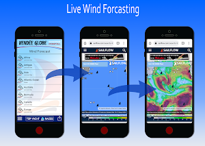 Vendée Globe Racing Portal Screenshot 1