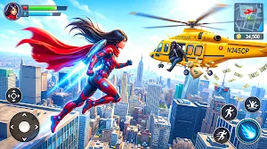 Nexplay Spidergirl Rope Hero Screenshot 3