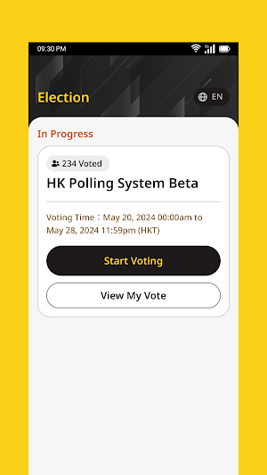 HK Polling System Beta Screenshot 0