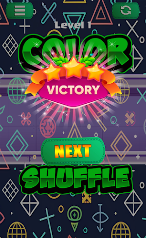 Color Shuffle Puzzle Game Screenshot 1