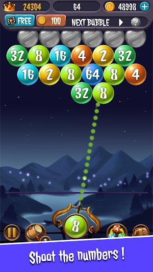 ShootNumberBubble-2048 Screenshot 1