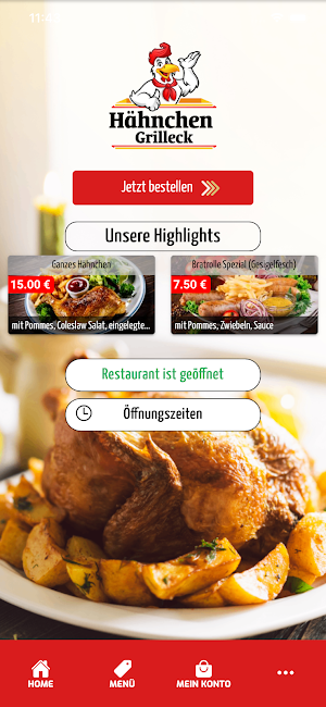 Hähnchen Grilleck Stolberg Screenshot 0