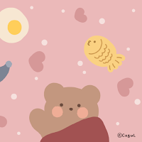 카카오톡 테마 - 겨울 곰돌이