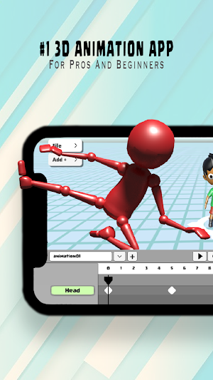 AnimeTok 3D - animation maker for animator Screenshot 3