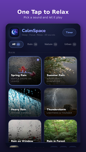 CalmSpace App: Sleep & Relax Screenshot 3
