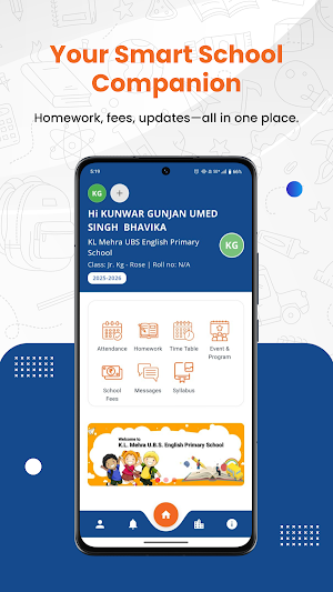 KL Mehra Parent App Screenshot 2