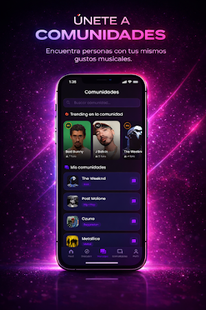 MusicMeet - Conecta por música Screenshot 3