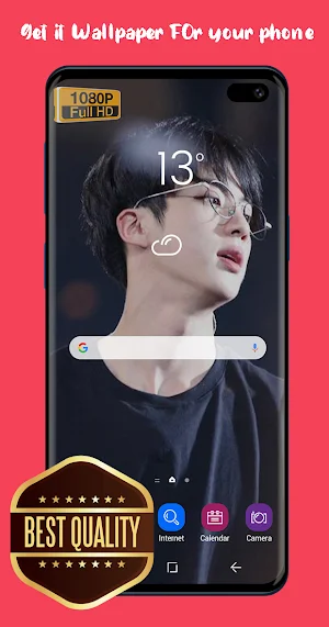 HD Kim Seok-jin Wallpapers Screenshot 3