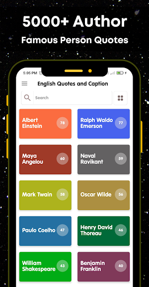 English Quotes and Caption Screenshot 2