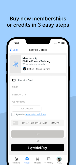 Elation Fitness Training Screenshot 1