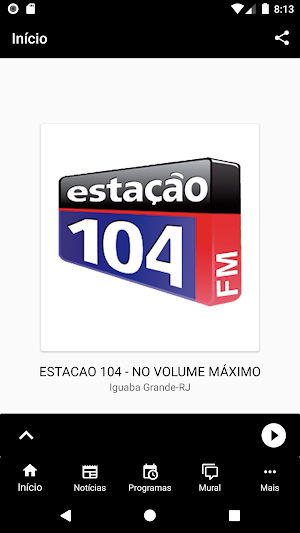 Rádio Estação 104 FM Screenshot 1