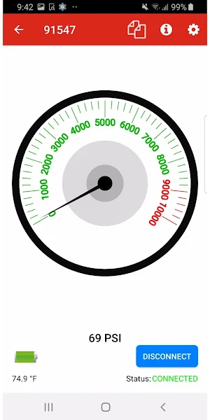Manitowoc Pressure Transducers Screenshot 1