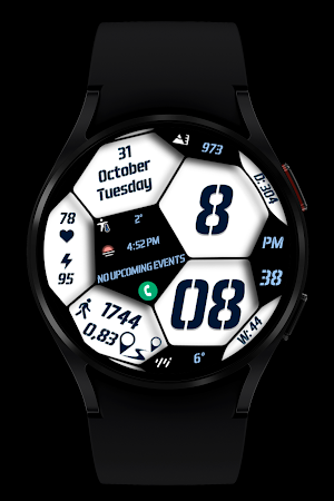 Football Watch Face Wear OS Screenshot 2
