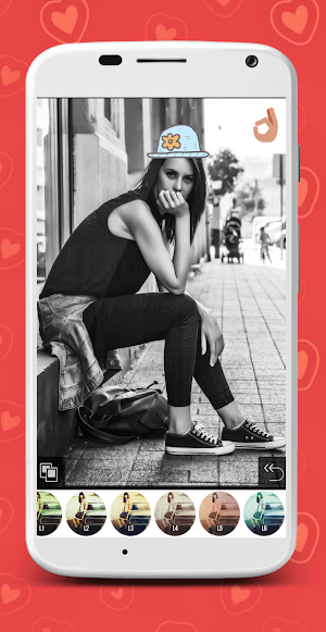 SnapPic Camera with Stickers Screenshot 2