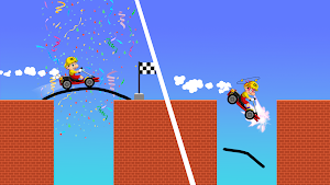 Bob's World: Draw Bridge Game Screenshot 0