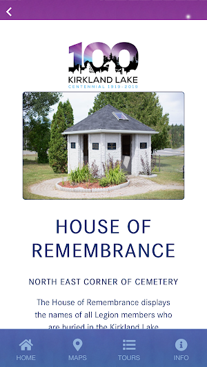 Centennial Walking Tours Screenshot 2