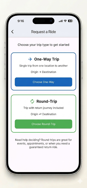 TrustRydes Screenshot 3