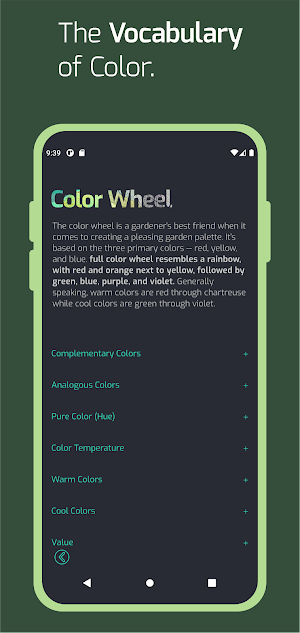 Gardener’s Color Wheel Screenshot 3