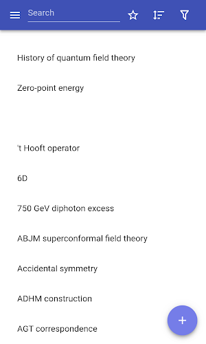 Quantum field theory Screenshot 0