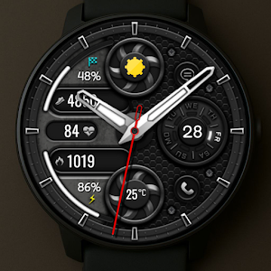 Digital Zyntra Watch Face Screenshot 3