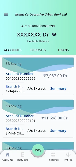 Kranti Co-Operative Urban Bank Screenshot 2