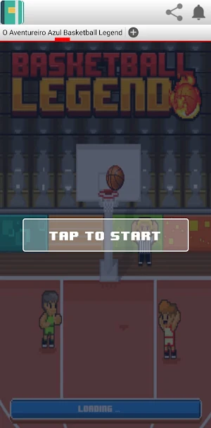 O Aventureiro Azul Basketball Screenshot 2