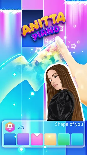 Anitta songs piano tiles Screenshot 0