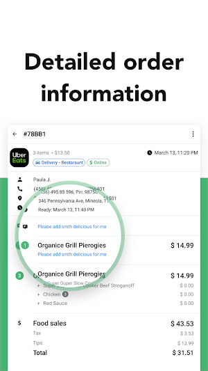 DG Order Manager Screenshot 1