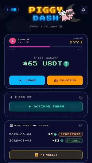 Piggy Dash - Earn Real Money Screenshot 1