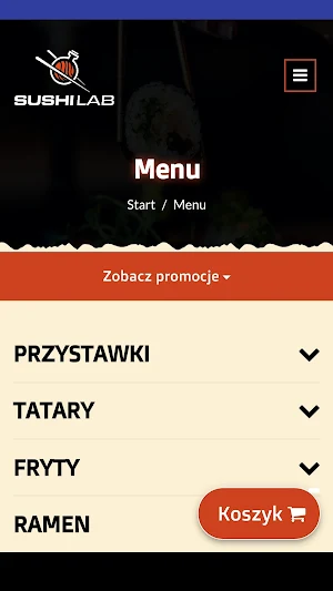 Sushi lab Kielce Screenshot 0